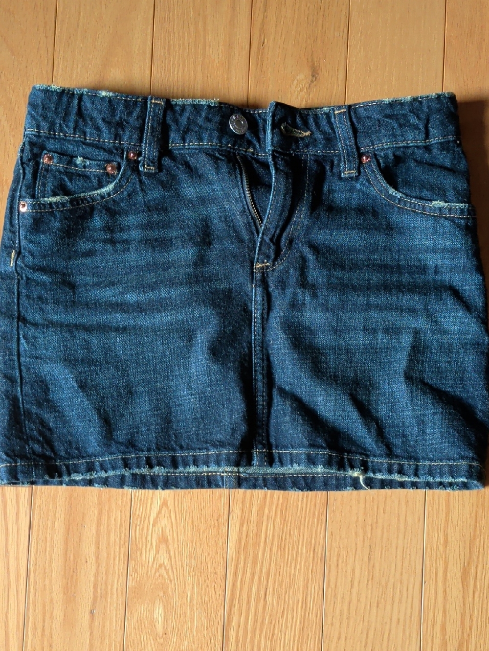 H&M Indigo Denim Mini Skirt